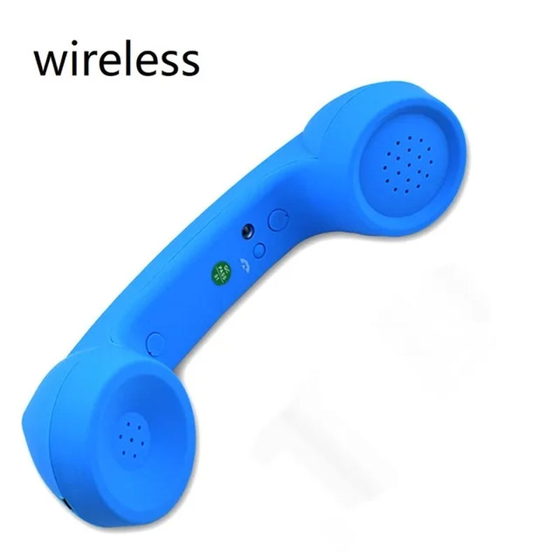 Wireless Retro Bluetooth Phone for Laptops and Cellphones Pop Phone Retro Handset Wireless Retro Telephone Handset Receivers