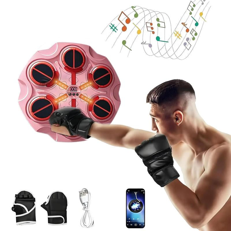 Smart Music Boxing Machine, Scoreboard Electronic Body Boxing Trainer, Fitness Boxing Machine, Indoor Fitness Equipment