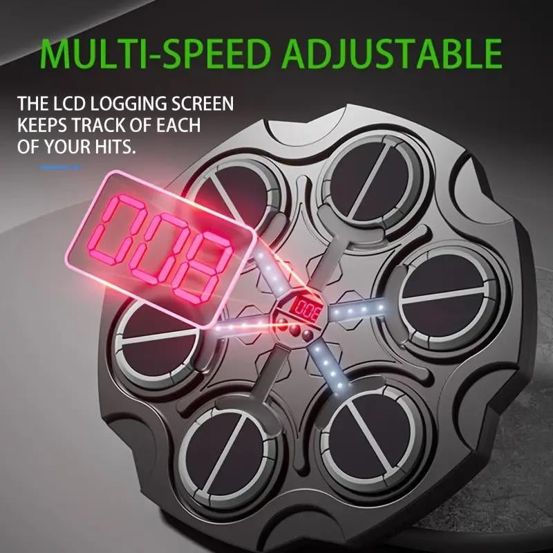 Smart Music Boxing Machine, Scoreboard Electronic Body Boxing Trainer, Fitness Boxing Machine, Indoor Fitness Equipment