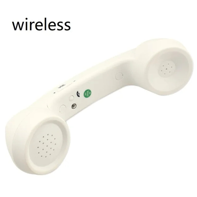 Wireless Retro Bluetooth Phone for Laptops and Cellphones Pop Phone Retro Handset Wireless Retro Telephone Handset Receivers