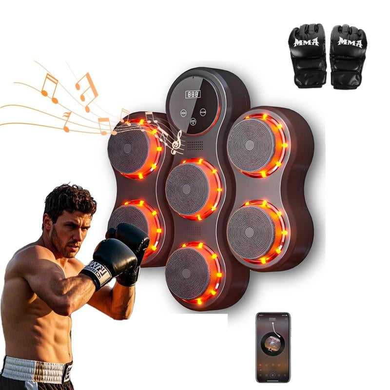 Smart Music Boxing Machine, Scoreboard Electronic Body Boxing Trainer, Fitness Boxing Machine, Indoor Fitness Equipment