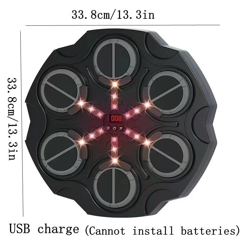 Smart Music Boxing Machine, Scoreboard Electronic Body Boxing Trainer, Fitness Boxing Machine, Indoor Fitness Equipment
